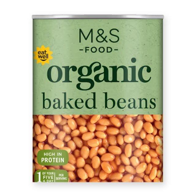 M&S Organic Baked Beans