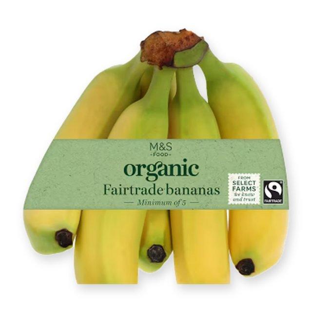M&S Organic Fairtrade Bananas