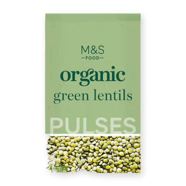 M&S Organic Green Lentils
