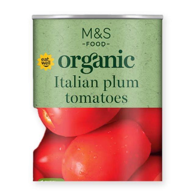 M&S Organic Italian Plum Tomatoes