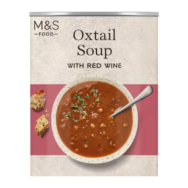 M&S Oxtail Soup with Red Wine