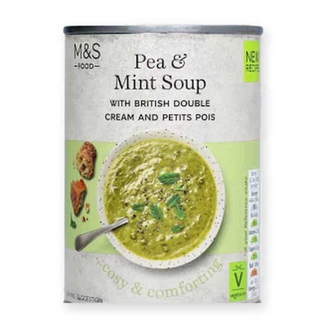 M&S Pea and Mint Soup