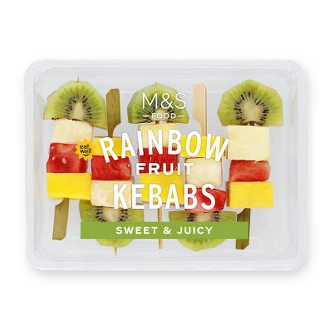 M&S Rainbow Fruit Kebabs