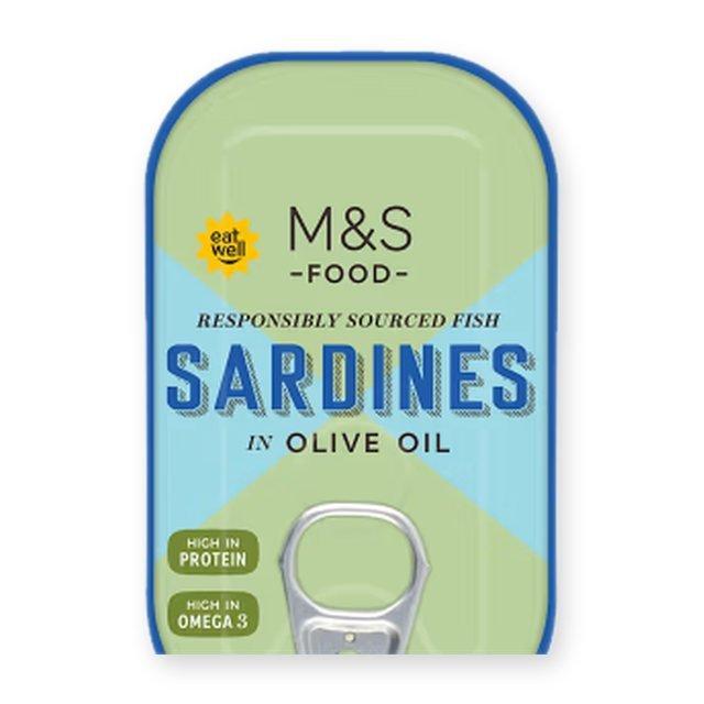M&S Sardines in Olive Oil