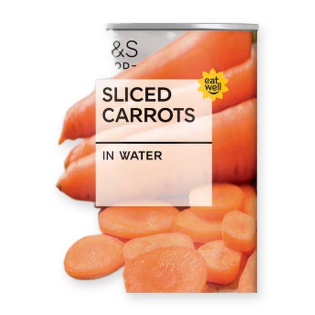 M&S Sliced Carrots in Water