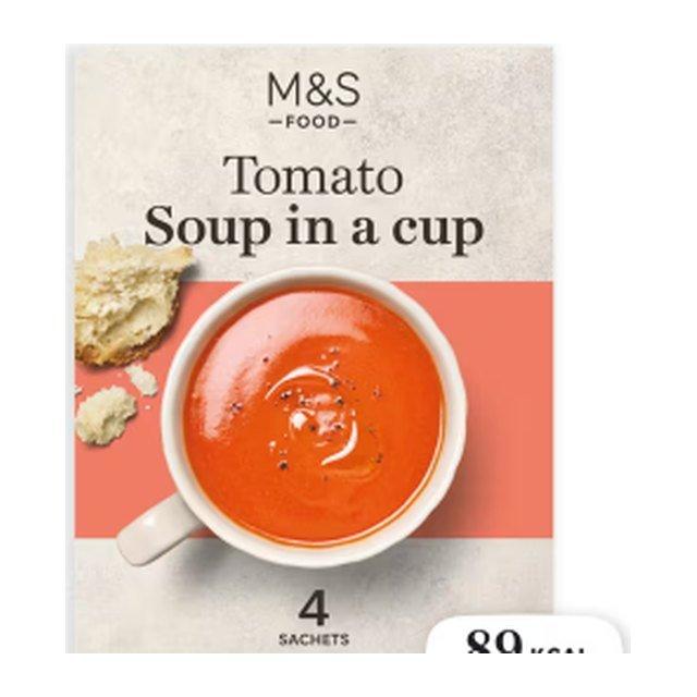 M&S Tomato Soup in a Cup