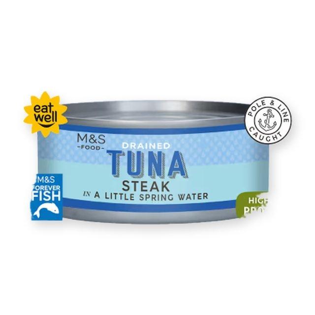 M&S Tuna Steak in a Little Spring Water