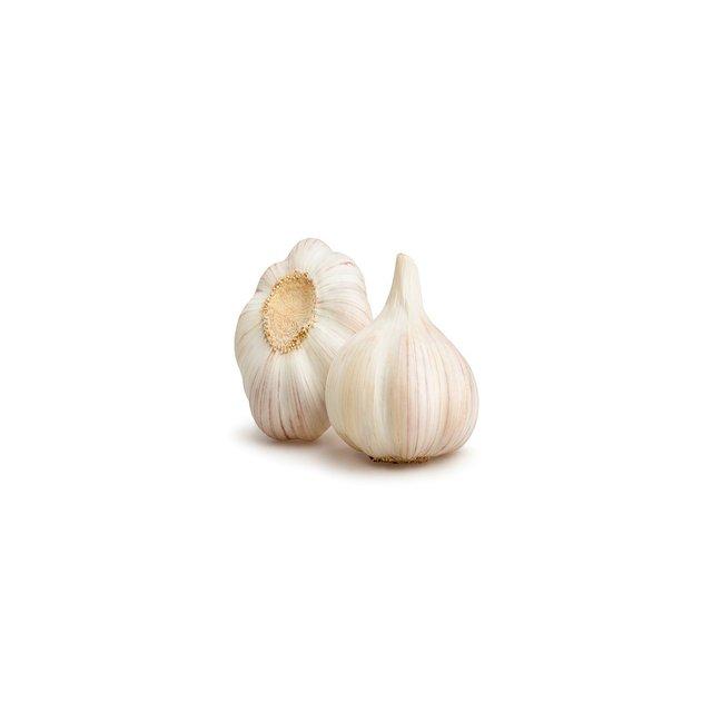 Purple garlic
