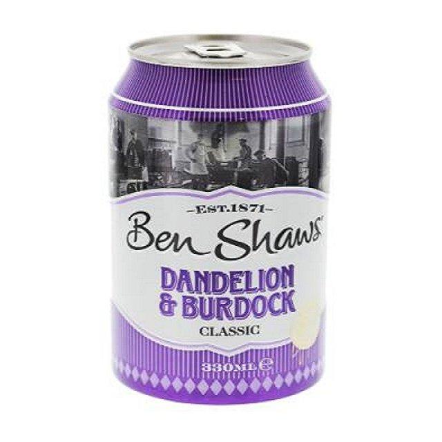 Ben Shaws Dandelion & Burdock, 24 pack