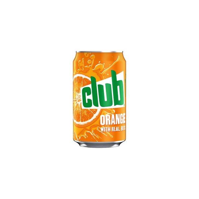 C&C Club Orange cans, 24 pack