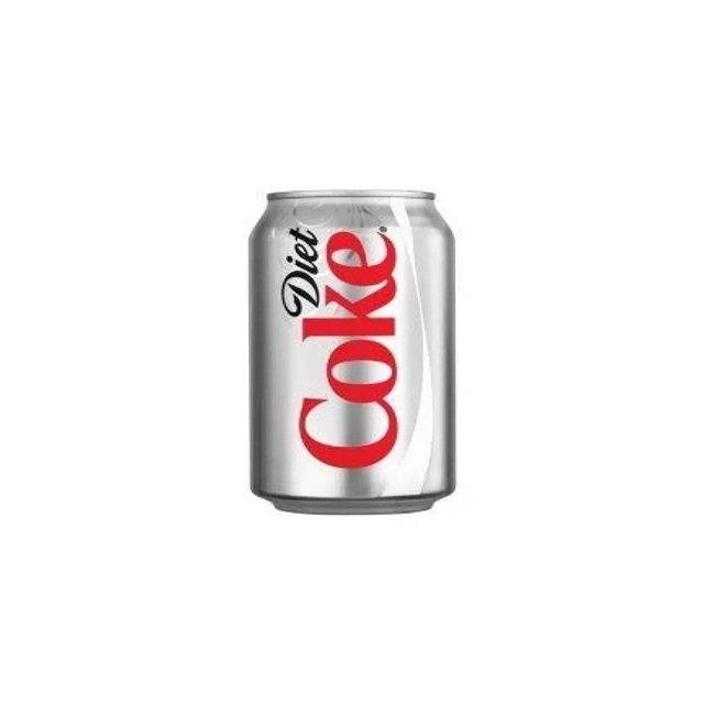 Diet Coca-Cola cans, 24 pack