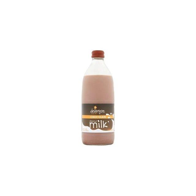 Delamere Chocolate Flavour Milk, 12 pack