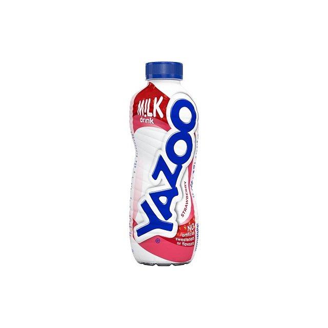 Yazoo Strawberry Milkshake, 12 pack