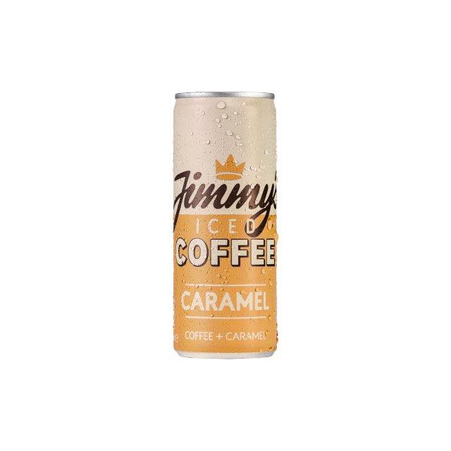 Jimmy's iced coffee caramel, 12 pack