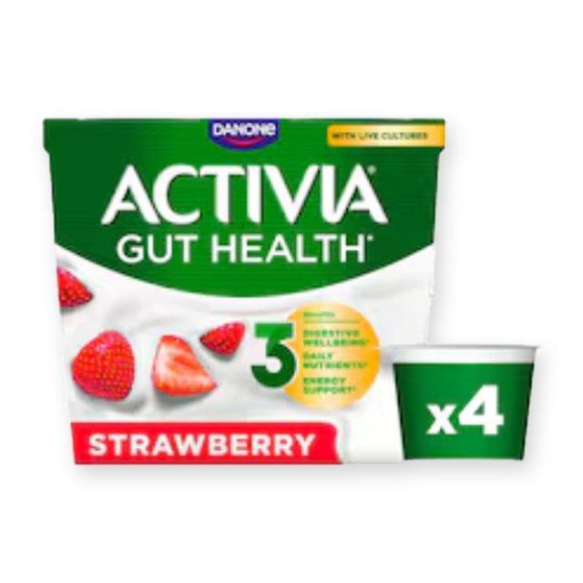 Activia Strawberry Gut Health Yoghurt Multipack