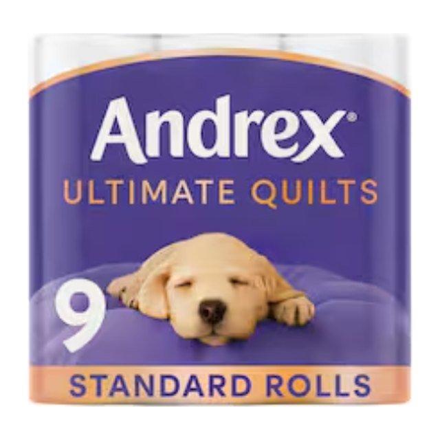 Andrex Ultimate Quilts Toilet Tissue Standard Rolls