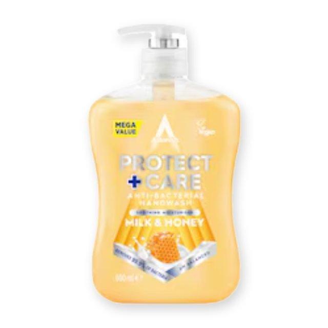 Astonish Protect + Care Antibacterial Handwash Milk & Honey