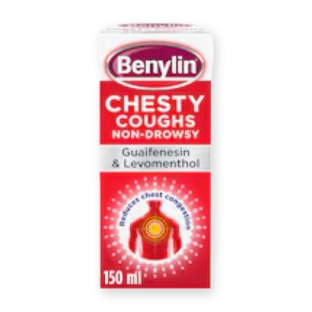Benylin Chesty Cough Relief Liquid - Guaifenesin, Levomenthol