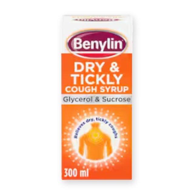 Benylin Dry & Tickly Cough Relief Syrup 300ml