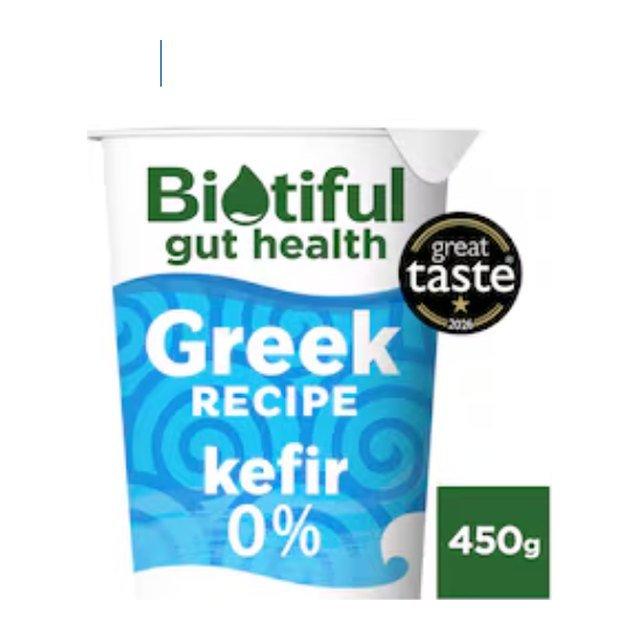 Biotiful Gut Health Greek Recipe Strained Kefir Yogurt 0% Fat