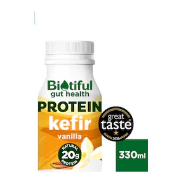 Biotiful Gut Health Kefir High Protein Drink Vanilla
