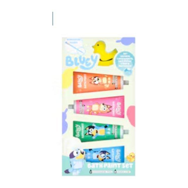 Bluey bath paint set