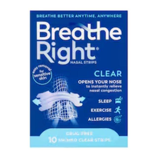 Breathe Right Clear Nasal Strips