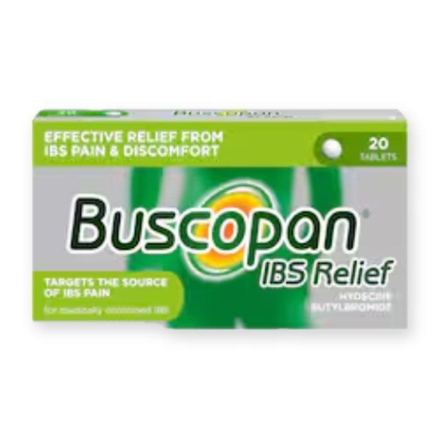 Buscopan IBS Relief Tablets - Pain & Discomfort Relief 20s