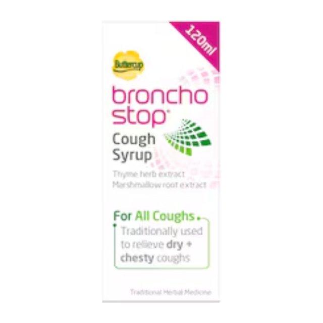 Buttercup Bronchostop Cough Relief Syrup 120ml