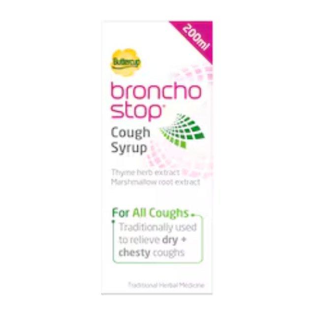 Buttercup Bronchostop Cough Relief Syrup 200ml