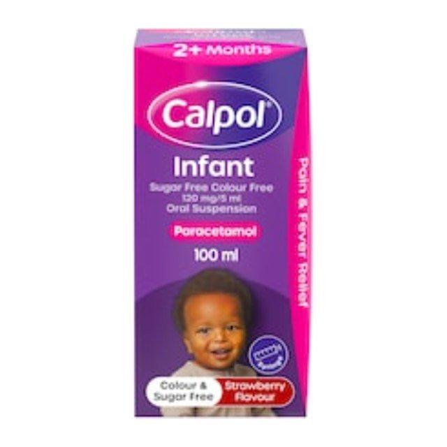 Calpol Infant Paracetamol Oral Suspension - Sugar Free Colour Free 2+ Months
