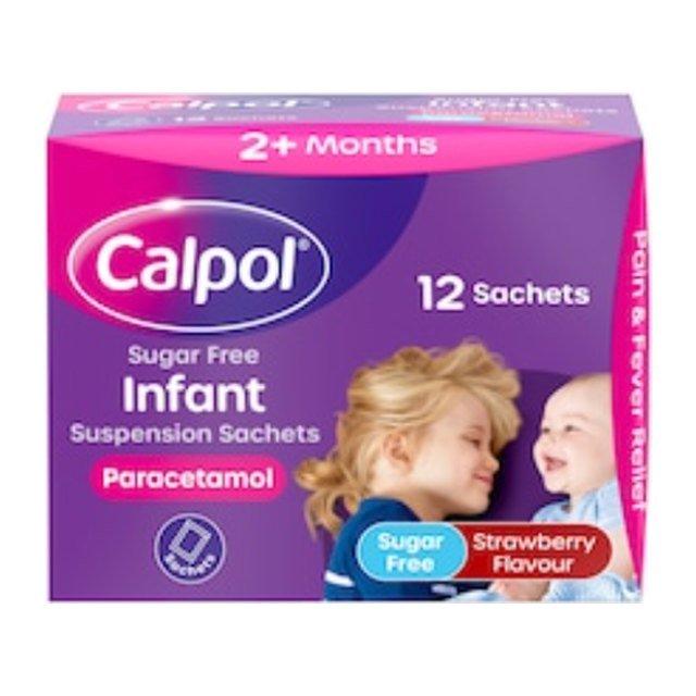 Calpol Sugar Free Infant Suspension Sachets