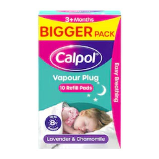 Calpol Vapour Plug Refill Pads Lavender & Chamomile - 3+ Months