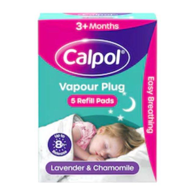 Calpol Vapour Plug Refill Pads - Lavender & Chamomile Essential Oils 3+ Months