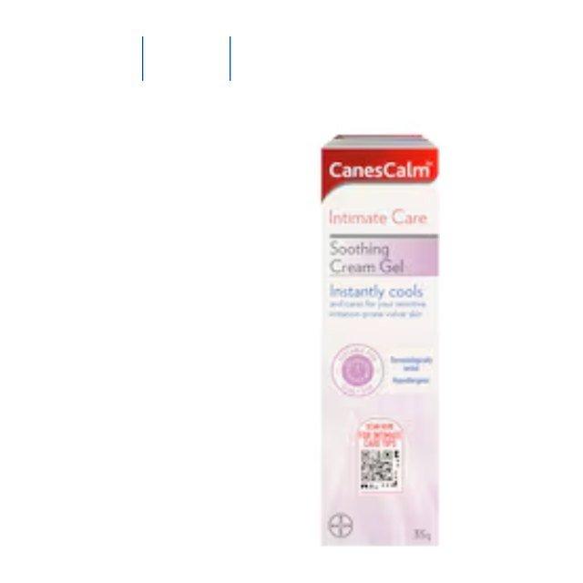 CanesCalm Intimate Care Soothing Cream Gel