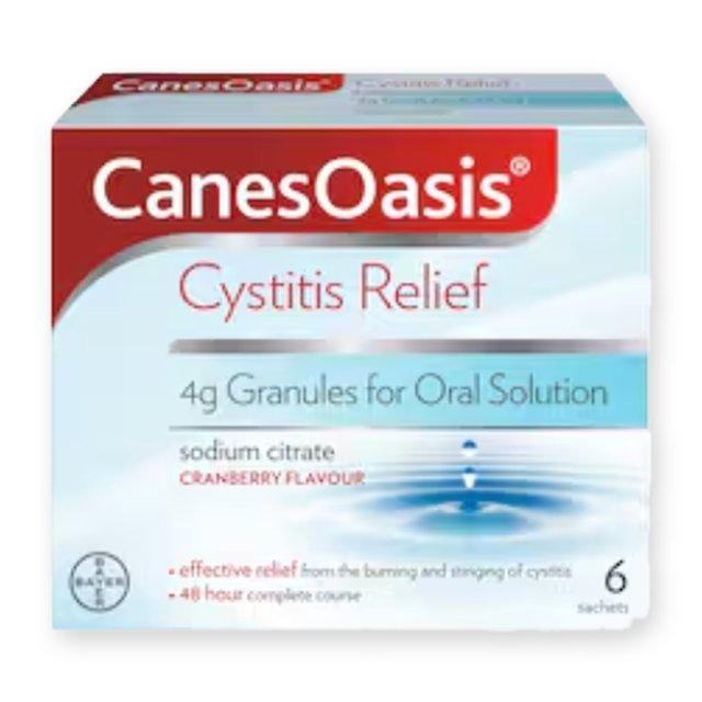 CanesOasis Cystitis Relief Cranberry Sachets
