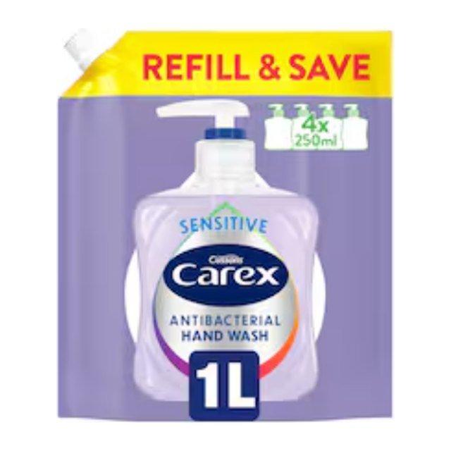 Carex Sensitive Antibacterial Hand Wash Refill