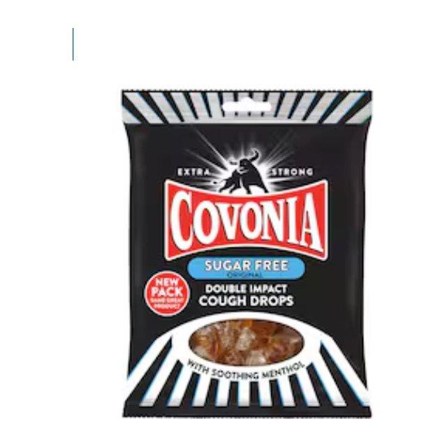 Covonia Sugar Free Original Double Impact Cough Drops