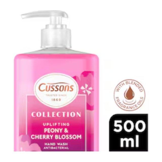 CUSSONS COLLECTION HANDWASH PEONY & CHERRY BLOSSOM