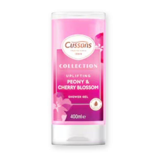 CUSSONS COLLECTION SHOWER GEL PEONY & CHERRY BLOSSOM