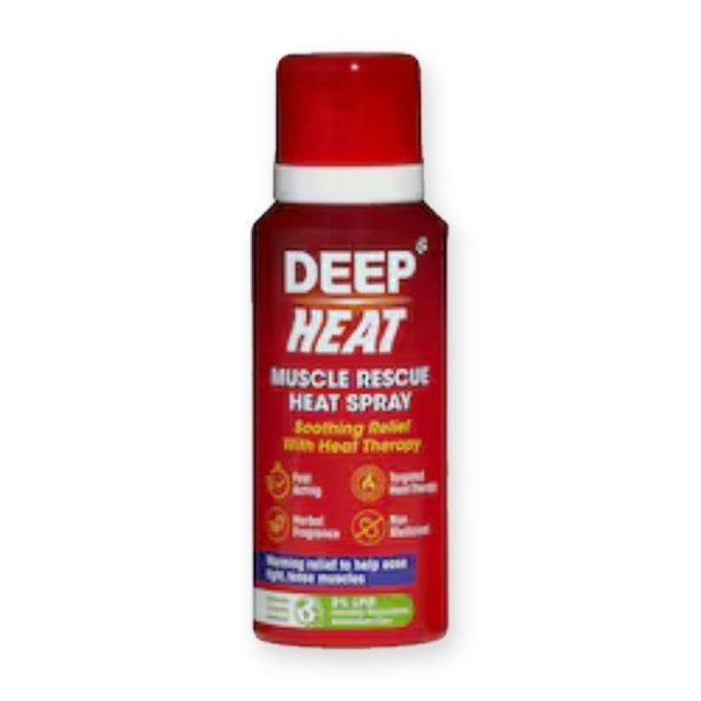 Deep Heat Muscle Rescue Heat Therapy Spray