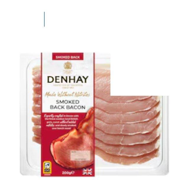 DENHAY MADE WITHOUT NITRITES SMOKED BACK BACON