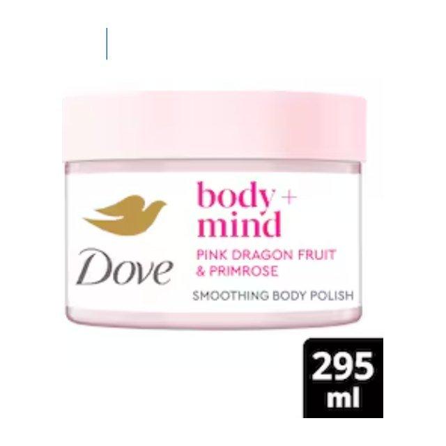 Dove Body + Mind Dragonfruit & Primrose Bath Scrub