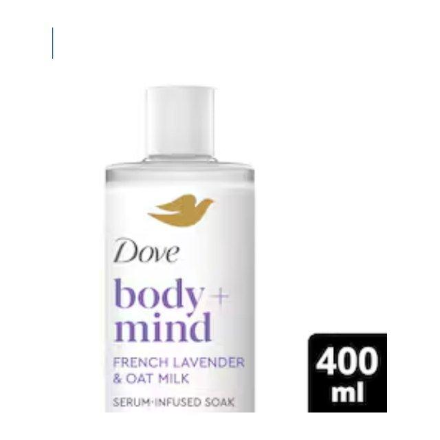 Dove Body + Mind French Lavender & Oat Milk Bath Soak