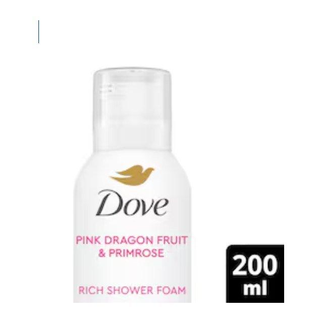Dove Body + Mind Pink Dragonfruit & Primrose Rich Shower Foam