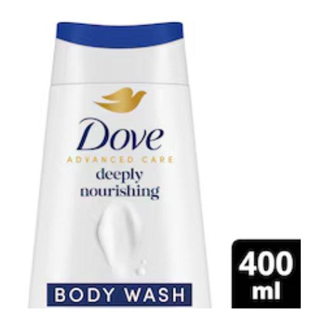 Dove Deeply Nourishing 24hr Moisturisation Advanced Care Body Wash Shower Gel