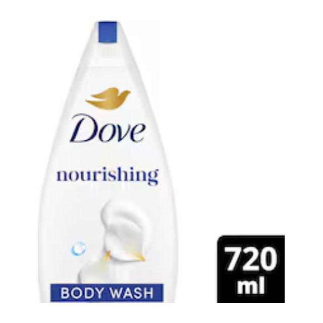 Dove Nourishing Body Wash Shower Gel 720ml