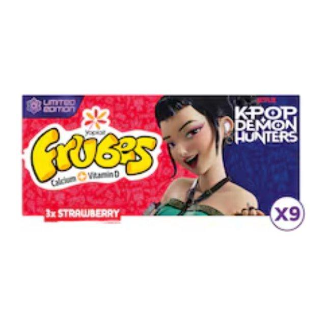 Frubes Strawberry Kids Yoghurt Tubes Multipack