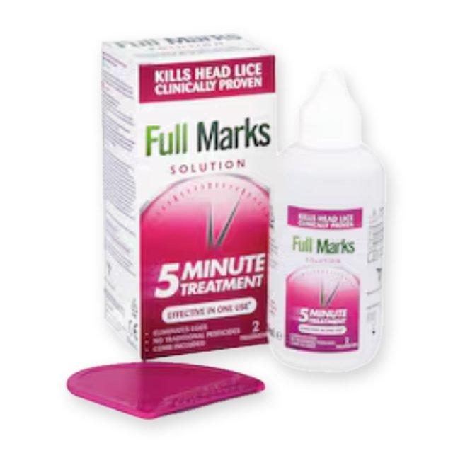 Full Marks Head Lice Treatment Solution