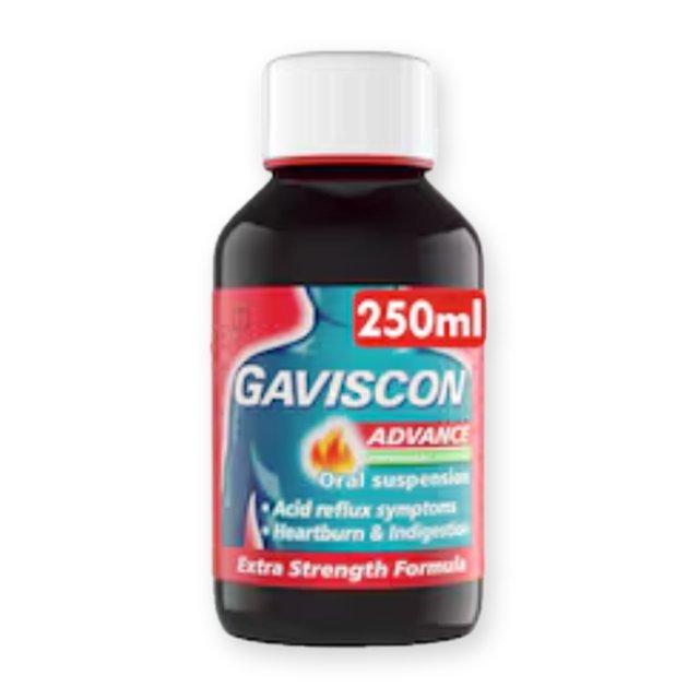 Gaviscon Advance Heartburn & Indigestion Liquid Peppermint